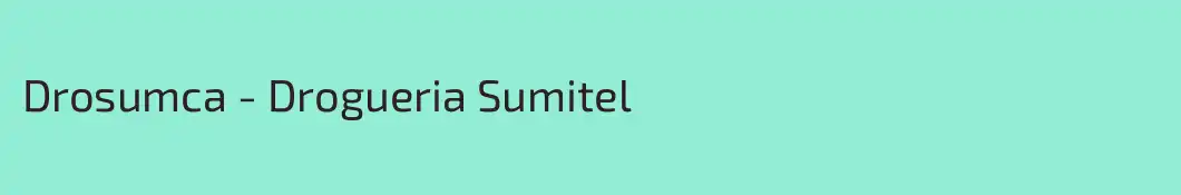 Drosumca - Drogueria Sumitel